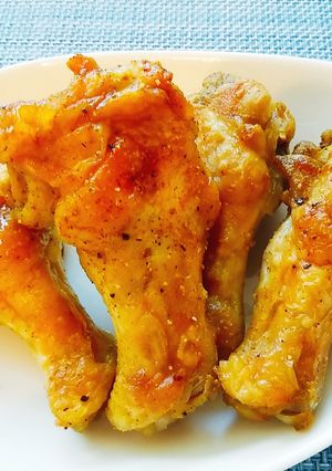 手羽元のマヨカレー風味☆オーブン焼き-レシピのメイン写真