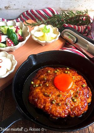 ジューシー！美味！ヤゲン軟骨入り鶏つくね-レシピのメイン写真