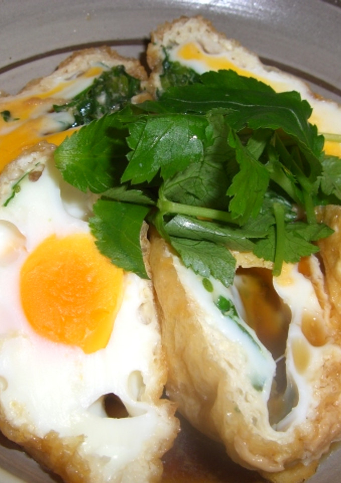 油揚げのお月見煮✿-レシピのメイン写真