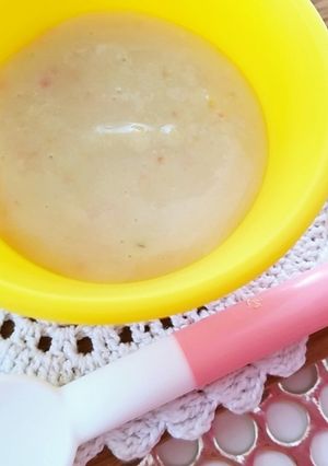 親子で一緒に♡お芋の豆乳野菜スープ-レシピのメイン写真
