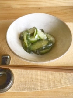 糀(こうじ)粉で即席きゅうり漬け-レシピのメイン写真