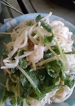 シーチキンとソーセージのそうめんサラダ-レシピのメイン写真