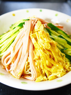 タレも糖質オフ!おから麺で☆冷やし中華。-レシピのメイン写真