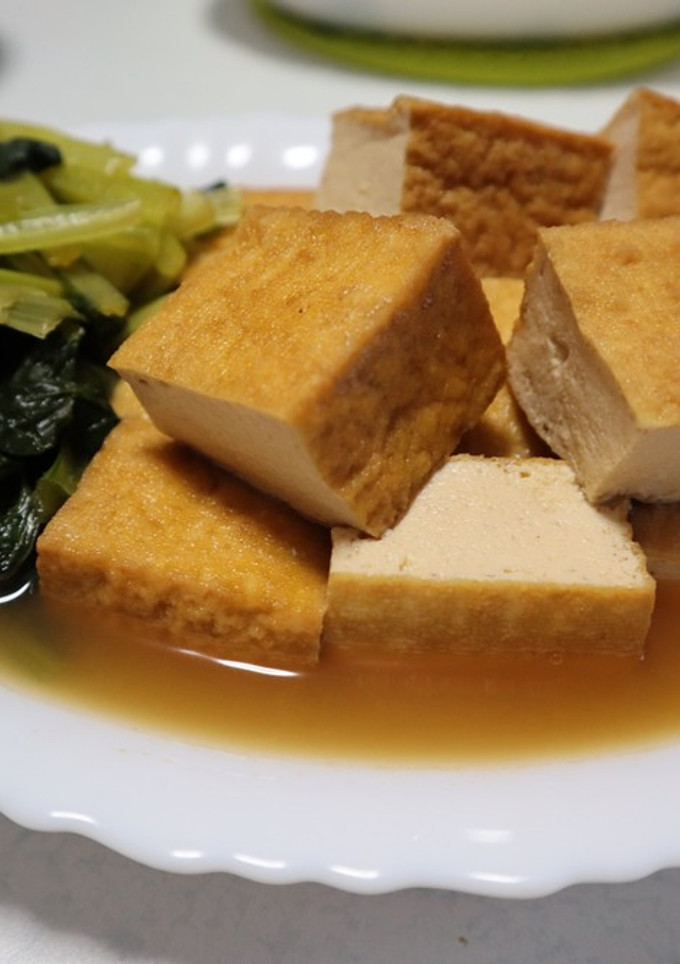 厚揚げと小松菜のあっさり煮-レシピのメイン写真