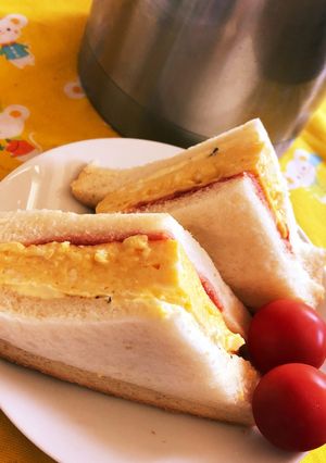 たまごサンド 厚焼き玉子造り-レシピのメイン写真