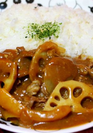 蓮根ビーフカレー-レシピのメイン写真