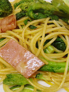 簡単! 菜の花 de パスタ-レシピのメイン写真