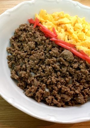 我が家のそぼろ丼♫-レシピのメイン写真