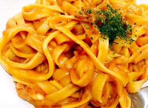 ツナのトマトクリーム★フェットチーネで！-レシピのメイン写真