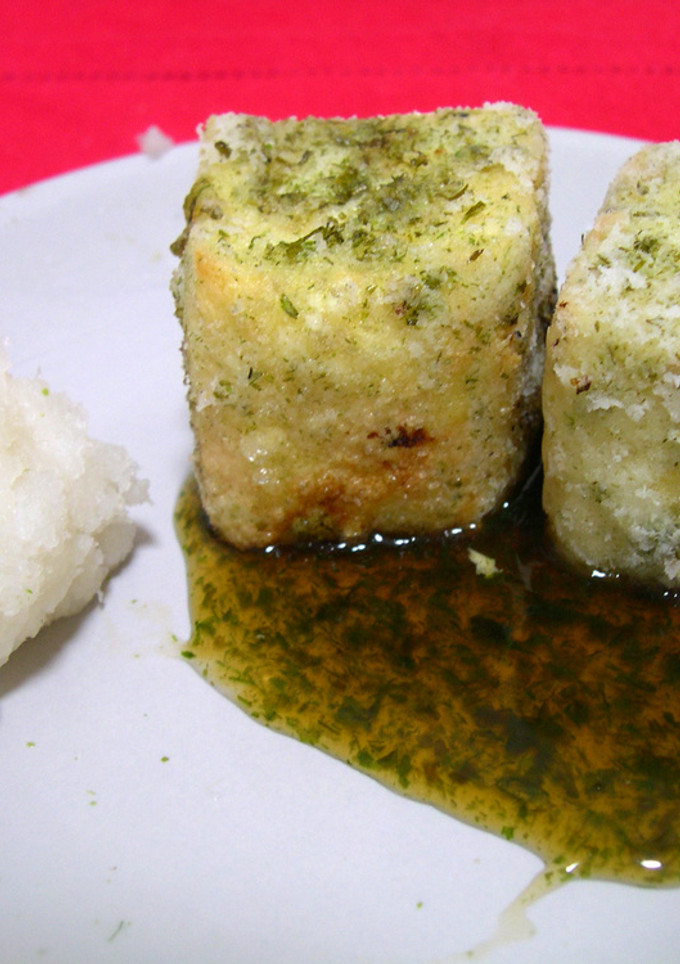 磯の香りの揚げだし豆腐-レシピのメイン写真