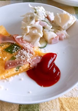 フライパンで簡単キッシュ-レシピのメイン写真