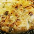 トッポギとしめじのネギ味噌マヨチーズ焼き
