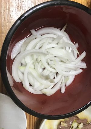 糖質オフ！酢玉ねぎで手巻き寿司風-レシピのメイン写真