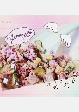 ゆめかわ✩჻*ポテトサラダ.。☆-レシピのメイン写真
