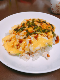 梅ご飯の和風オムライス-レシピのメイン写真