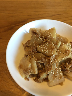 さっぱり★大根とツナの甘酢炒め-レシピのメイン写真