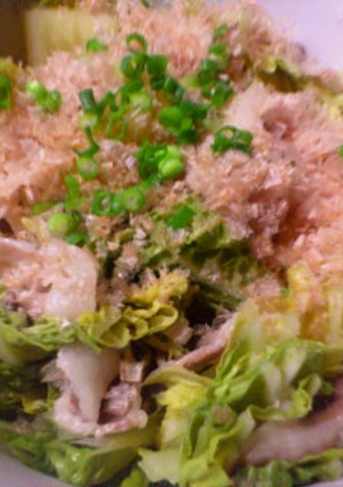 白菜と豚肉の簡単蒸し-レシピのメイン写真