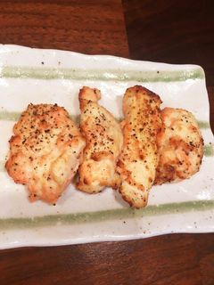 鶏ムネ肉のたらこマヨ焼き-レシピのメイン写真