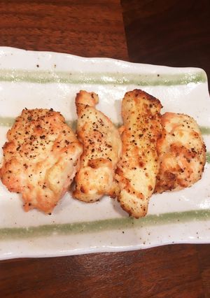 鶏ムネ肉のたらこマヨ焼き-レシピのメイン写真