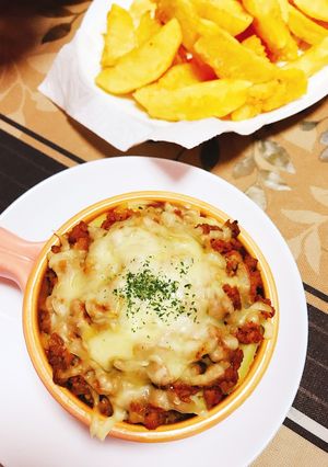 ジャガイモのミートソース焼き-レシピのメイン写真