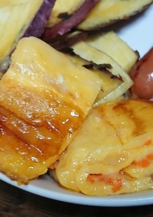 とろ～り✨チーズキャロット卵焼き-レシピのメイン写真