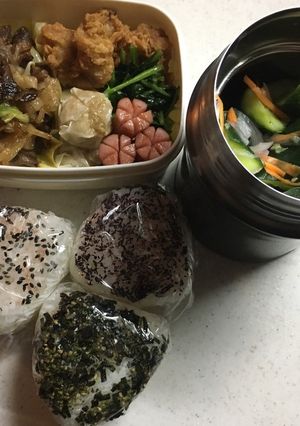 中学生お弁当(2018.6.24)-レシピのメイン写真