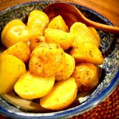 รูปของ 【10分】鍋不要♫照り照りポテトグラッセ