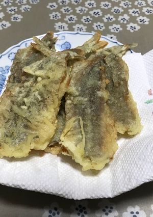 ししゃも味醂干しの天ぷら-レシピのメイン写真