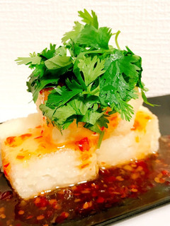 パクチーましまし♡エスニック揚げだし豆腐-レシピのメイン写真