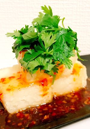 パクチーましまし♡エスニック揚げだし豆腐-レシピのメイン写真