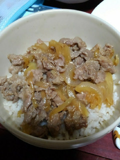 我が家の豚丼-レシピのメイン写真