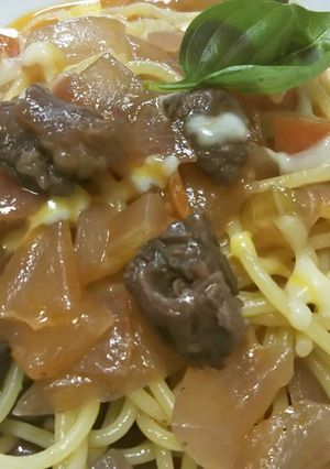 牛すじ肉のラグーパスタ-レシピのメイン写真