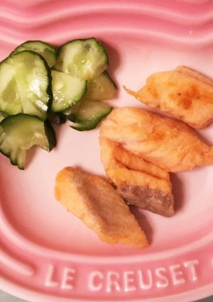 幼児食（1歳〜）やさしい鮭のムニエル風-レシピのメイン写真