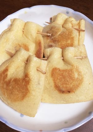 簡単★納豆きつね焼き-レシピのメイン写真