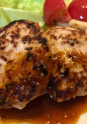 ☆いつもの種にプラス!えのきハンバーグ♪-レシピのメイン写真