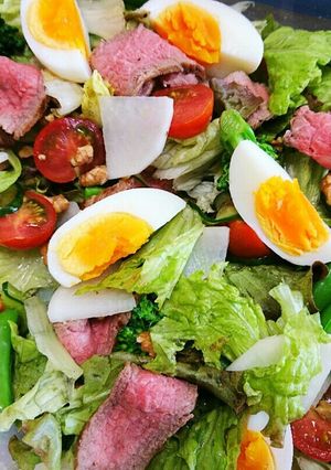 ローストビーフのサラダ-レシピのメイン写真