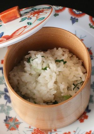 新生姜の炊き込みご飯　旬のレシピ-レシピのメイン写真
