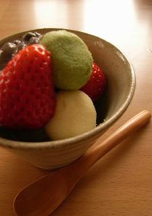 春の薫り❀桜風味のあんみつ❀-レシピのメイン写真