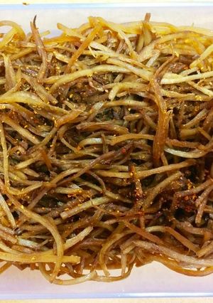 ３２１のきんぴらごぼう-レシピのメイン写真