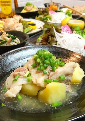 ほったらかしで美味しい、塩肉じゃが-レシピのメイン写真
