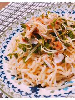 梅ささみとみょうがの冷やし中華-レシピのメイン写真