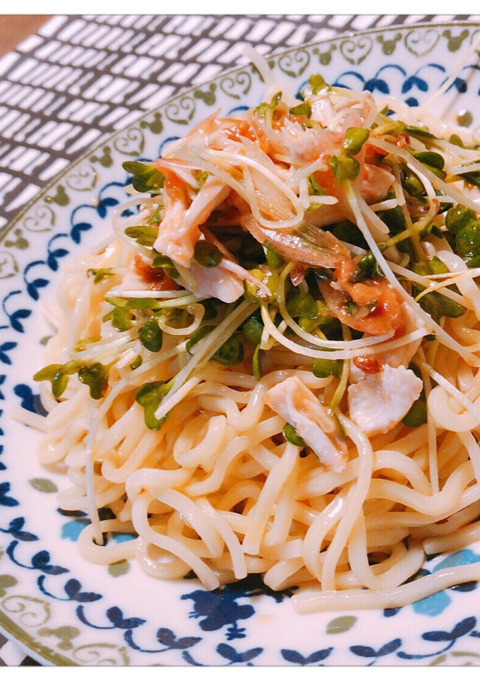 梅ささみとみょうがの冷やし中華-レシピのメイン写真