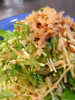 水菜と大根のナッツサラダ-レシピのメイン写真