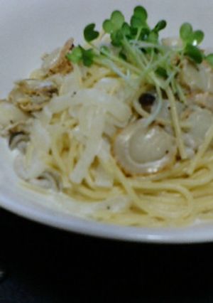 ☆ホタテと大根のクリームパスタ☆-レシピのメイン写真