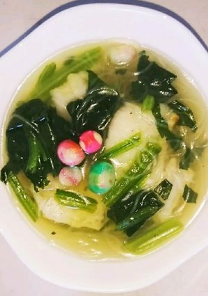 インスタ映え☆中華風お雑煮-レシピのメイン写真