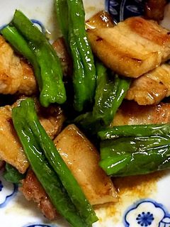 豚バラ獅子唐甘辛炒め お弁当♪-レシピのメイン写真
