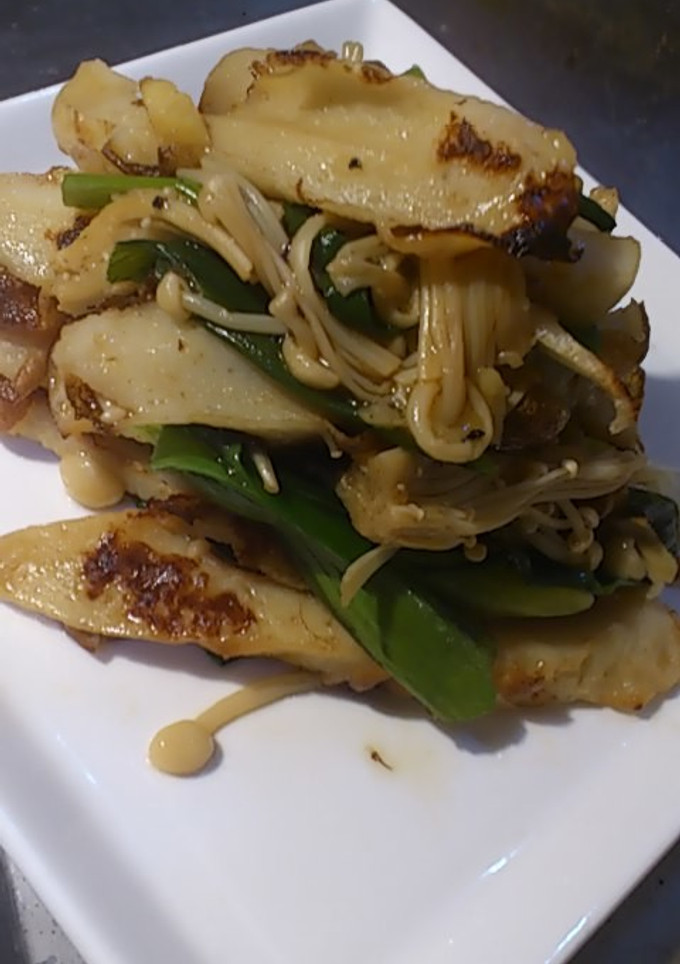 ◆九条ネギとエノキの炒め物◆-レシピのメイン写真