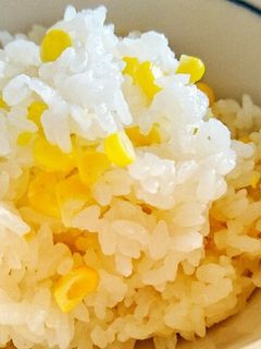 我が家のとうもろこしご飯-レシピのメイン写真