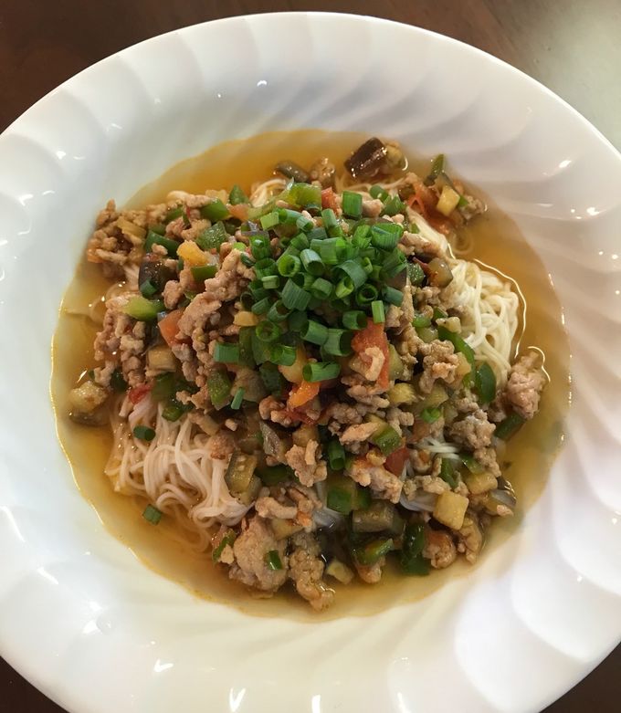 夏野菜☆うま辛そうめん by ☆ぼうchan☆ 【クックパッド】 簡単