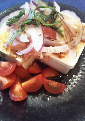 おしゃれな☆イタリアン冷ややっこ☆-レシピのメイン写真